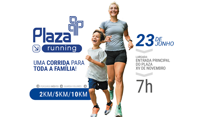 Plaza Running: maior shopping de Niterói promove corrida e caminhada de rua