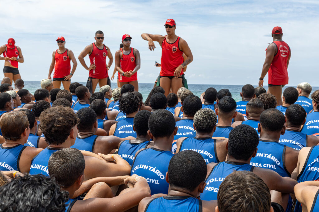 Defesa Civil de Maricá realiza 2ª etapa do projeto Body Surf Salva 2024