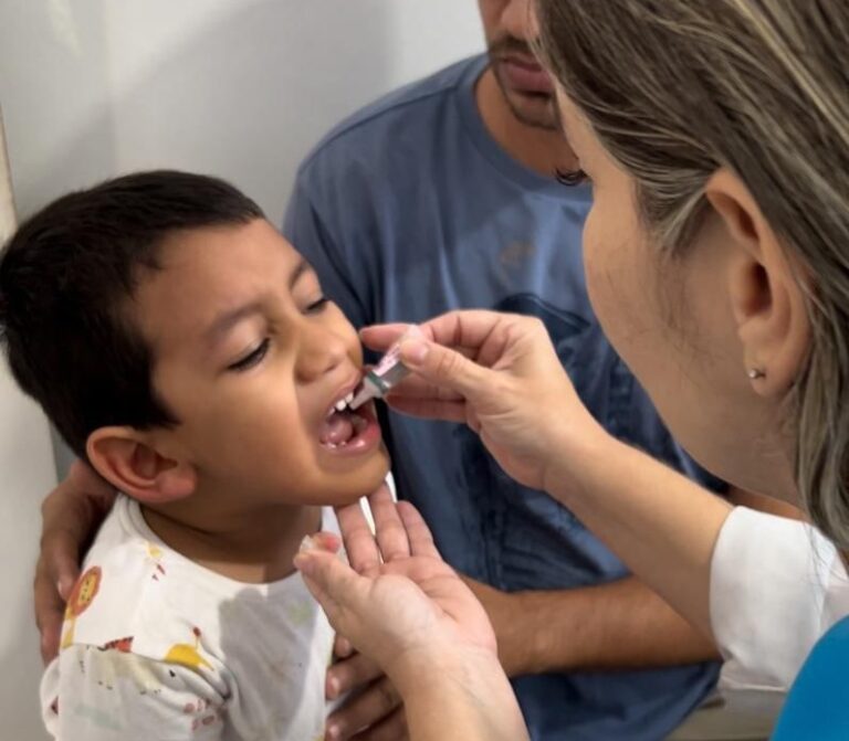 Mais de 1.700 crianças se vacinaram no Dia “D” contra a Poliomielite em Maricá