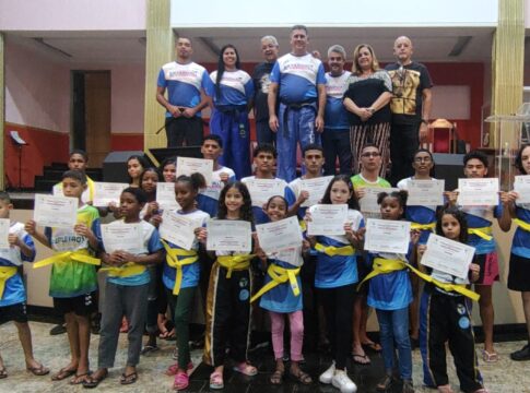 Projeto Lutar é Viver Realiza 1º Exame de Graduação para Faixa Colorida em Lagoinha