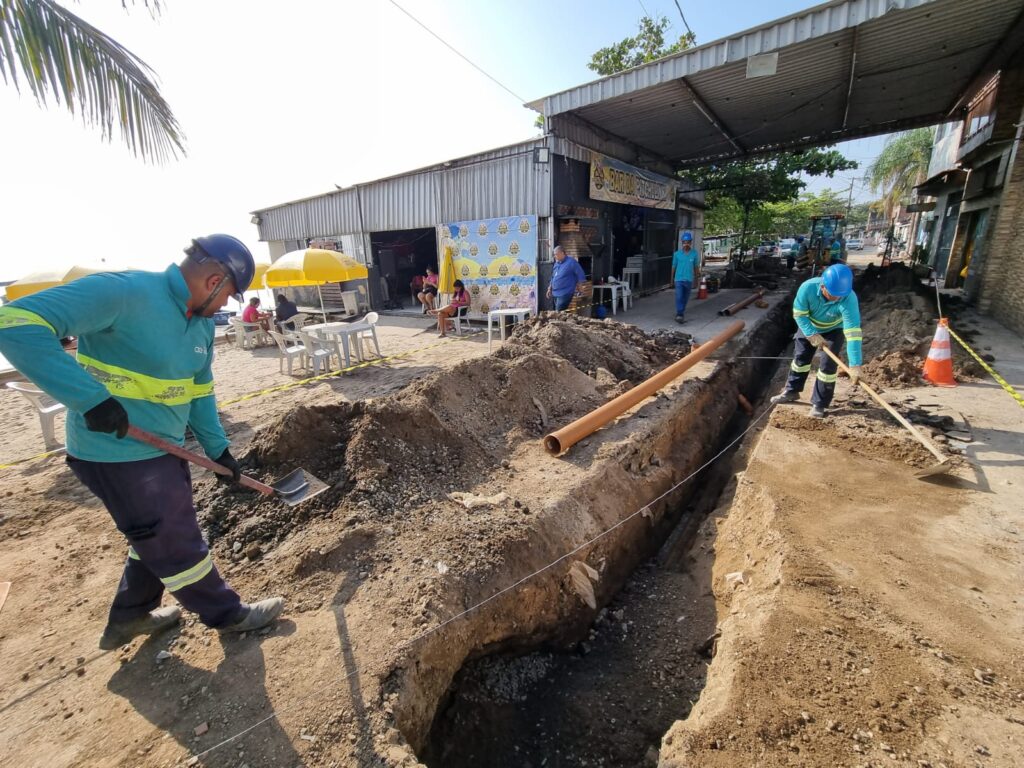 Nova Infraestrutura de Saneamento na Orla da Praia das Pedrinhas Beneficiará Comunidade Local