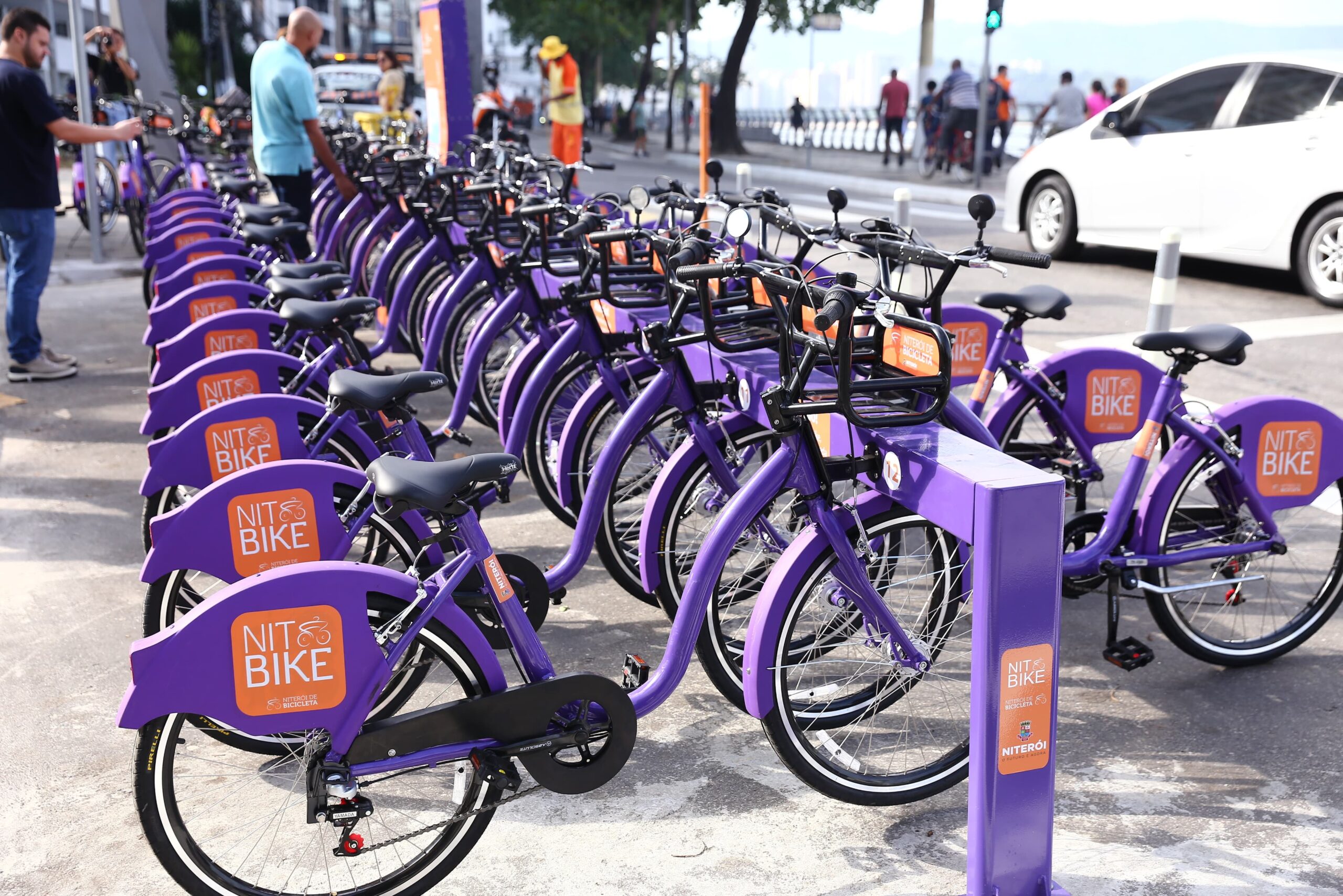 Niterói inaugura o NitBike, novo sistema de bicicletas compartilhadas da cidade